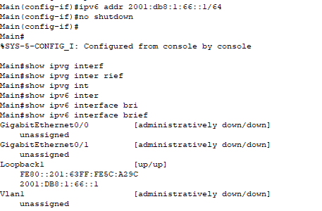 ipv6 loopback address